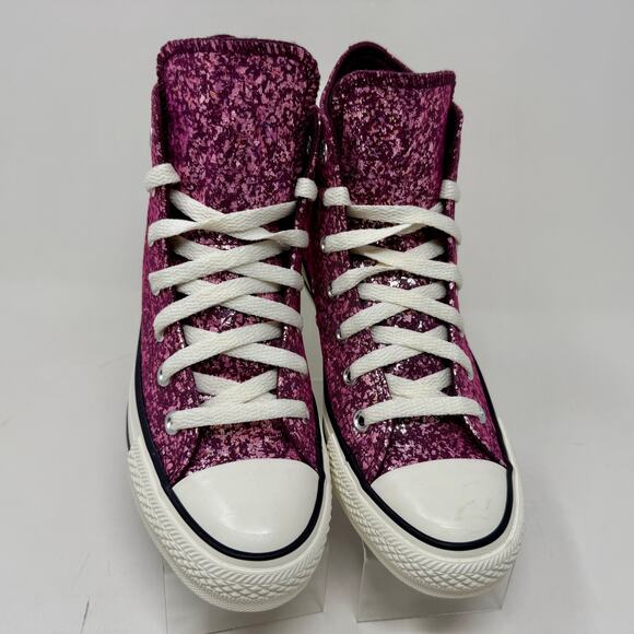Converse Chuck Taylor All Star Hi Sneaker Brand New W Box Womens 8 Purple S-1530 - Picture 7 of 16